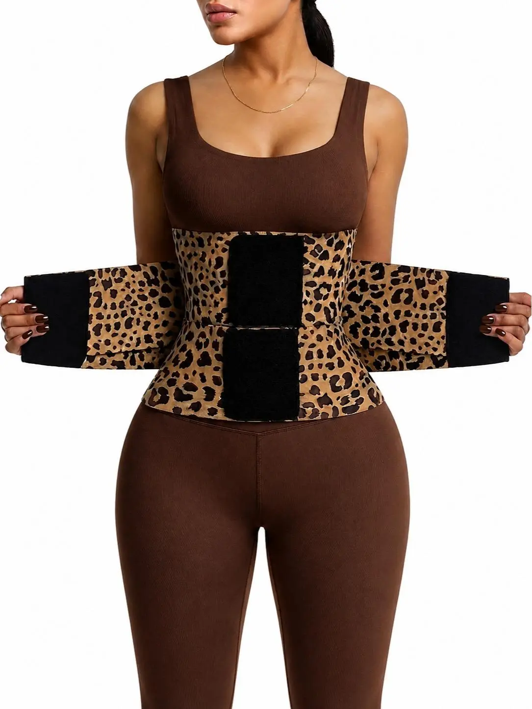Women’s Waist Trainer Belt Tummy Control Shapewear Corset Body Shaper Adjustable Waist Cincher