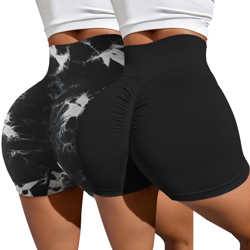 TCVC Women's Tie Dye High Waist Sports Shorts, Casual Comfy Breathable Skinny Athleisure Casual Shorts for Yoga Gym Workout Running,Ladies Sportswear for All Seasons TCVC Women's Tie Dye High Waist Sports Shorts, Casual Comfy Breathable Skinny Athleisure Casual Shorts for Yoga Gym Workout Running,Ladies Sportswear for All Seasons