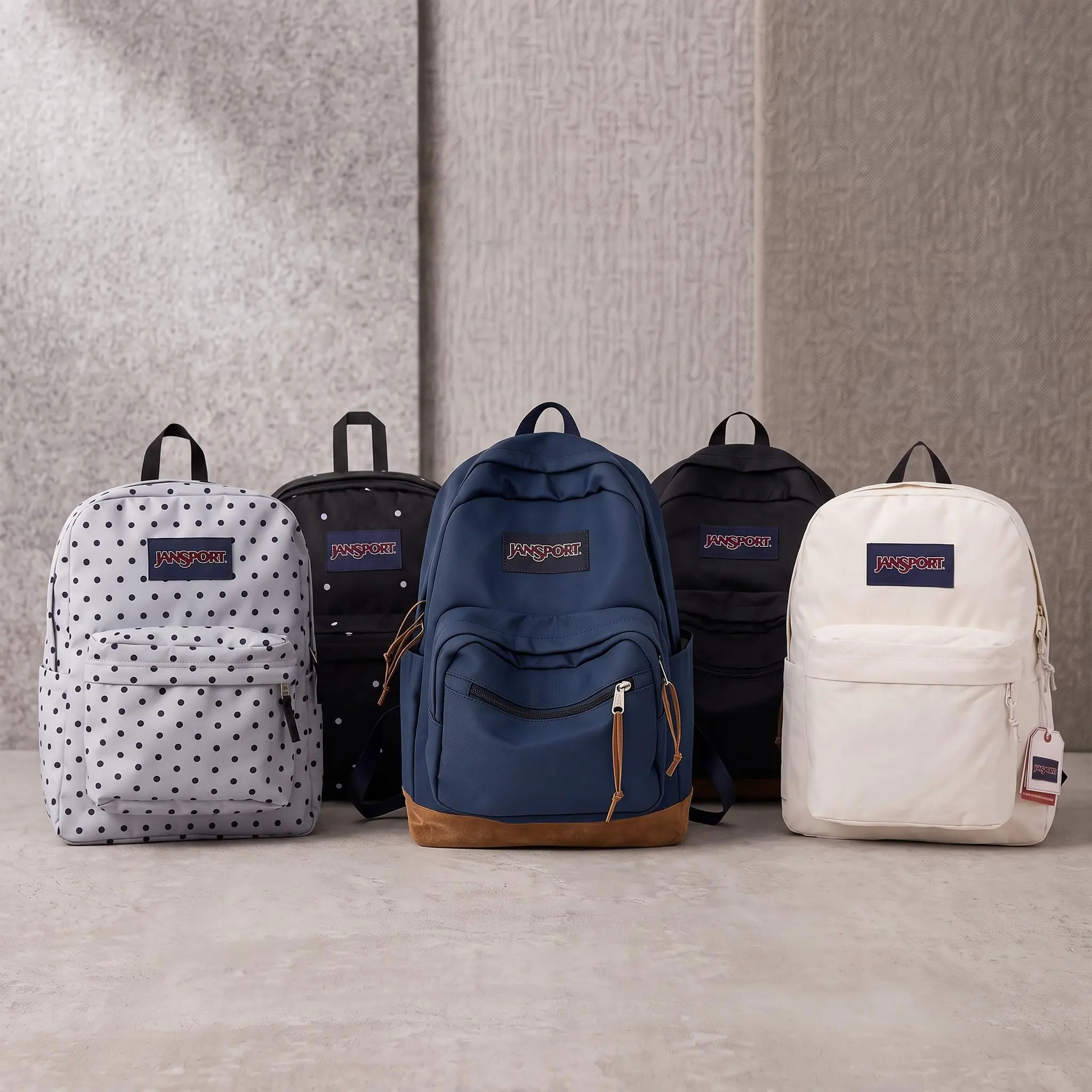 JanSport Vintage School Backpack | 15 Inch Laptop Rucksack, Suede Bottom Large Capacity Daypack for Teens College Daily Travel