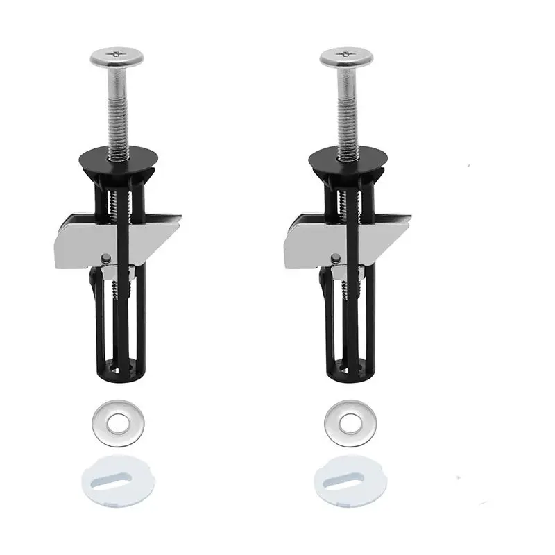 Universal Toilet Seat Bolt Kit, Quick Release Screws for Easy Installation, Replacement Fixing Accessories for Toilet Seat & Cover Maintenance-MM1