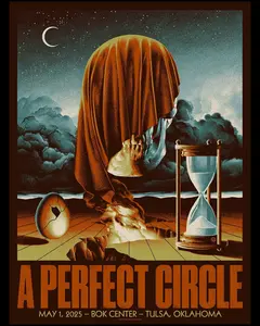 A Perfect Circle: Sunset & Hourglass Poster