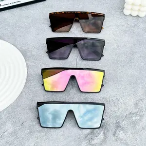 Punk-Style Sunglasses (4-Pack) — UV-Blocking, Square, Sporty & Stylish Eyewear for Travel and Outdoors