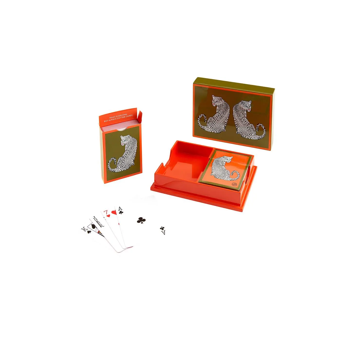 Jonathan Adler Leopard Lacquer Card Set