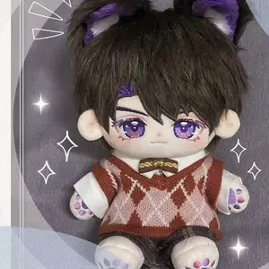 Anime Love and Deepspace Plushie  Cosplay Fluffy Cotton Dolls Cartoon Cute Fuzzy Puppet Maumet Ornament Adorn Xmas Gift