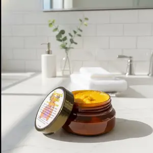 Turmeric & Maple Facial BODY SCRUB Exfoliant Skin Repair Moisturizing Cleanser Nourishing Hydrating Natural Ingredients