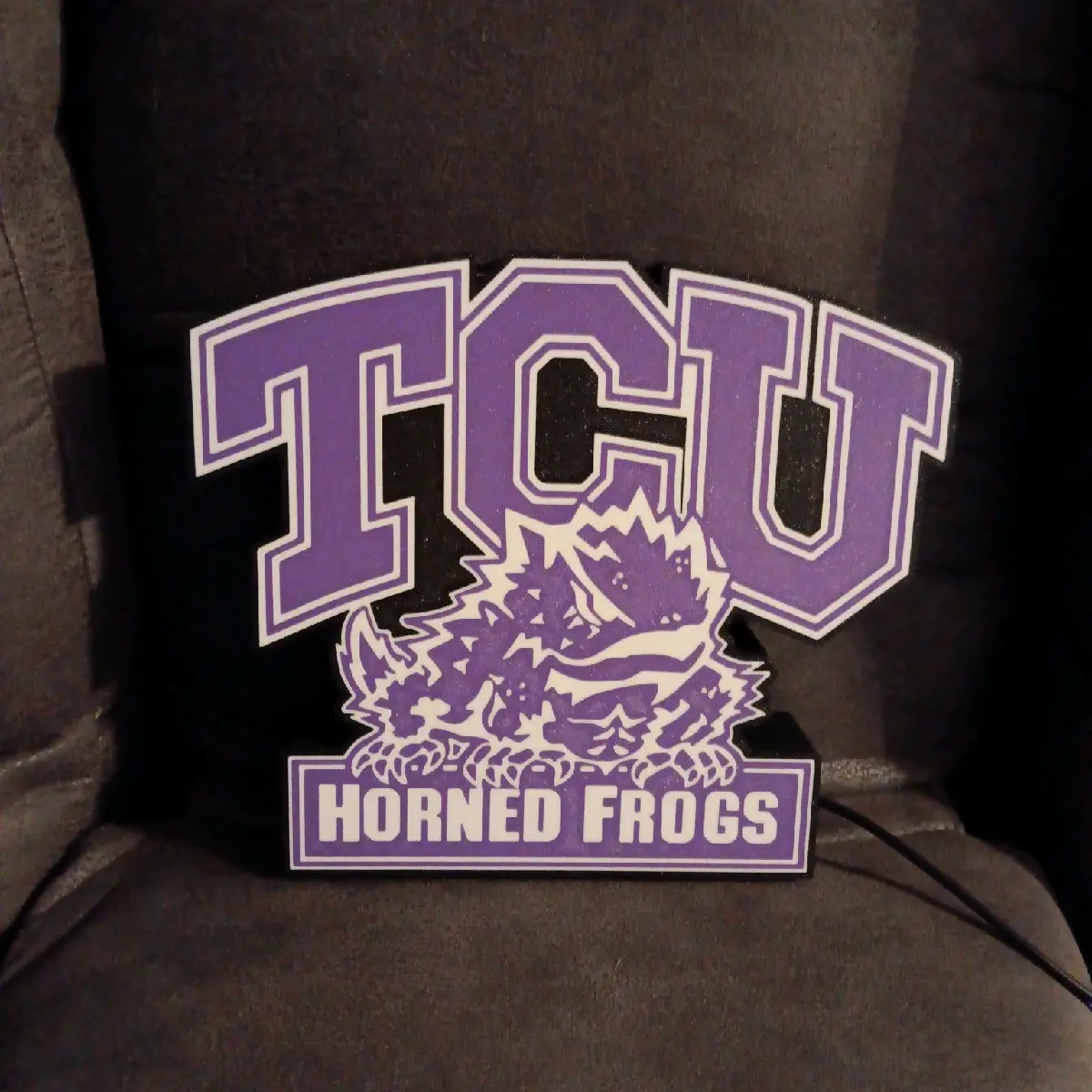 TCU Led Sign