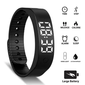 Unisex J93 Silicone Wristband, Multifunctional Wearable Fitness Tracker, Time Display, Step Counter, Sleep Monitor, Ideal for Daily Wear & Gifts