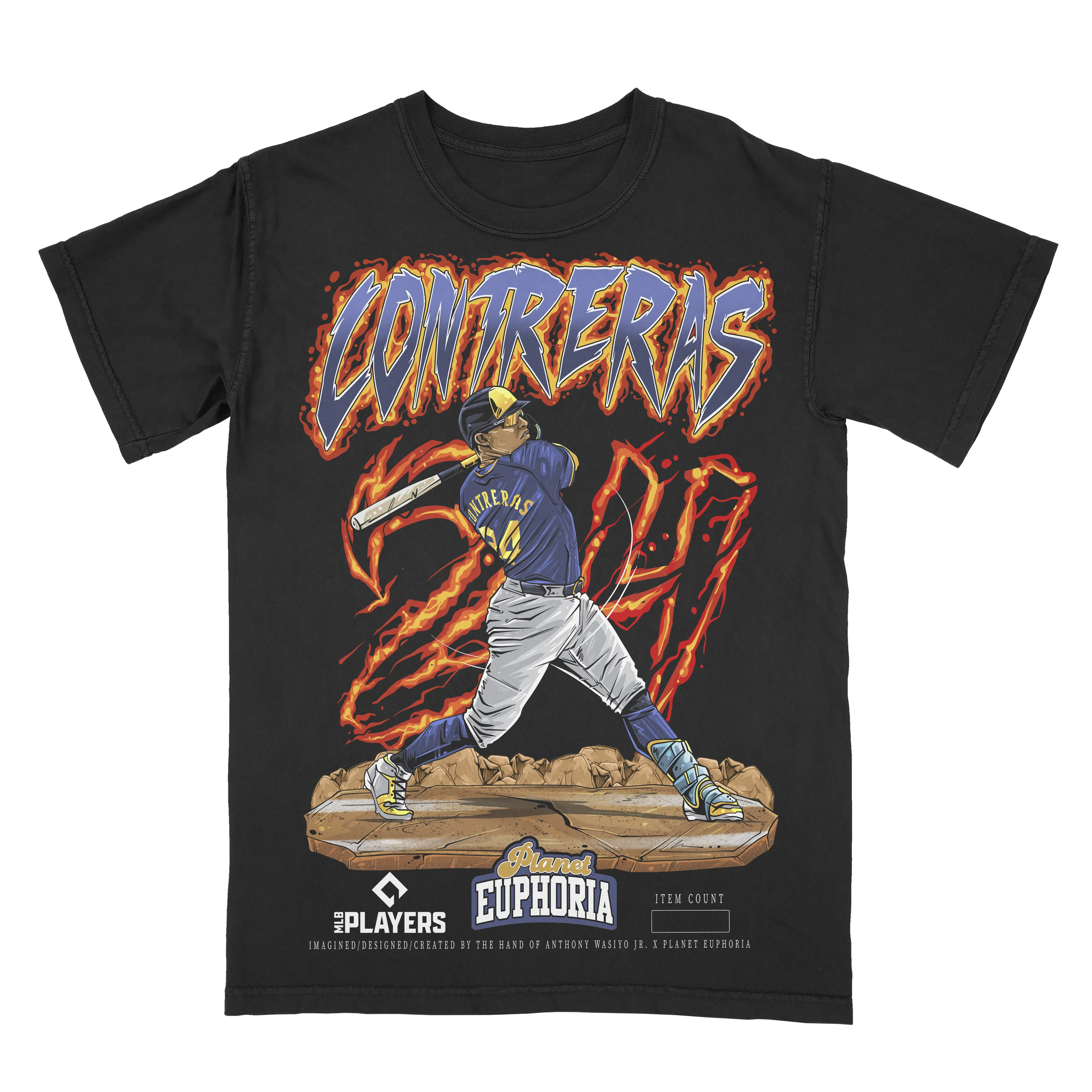 William Contreras Limited Edition MLB Player Graphic T-Shirt