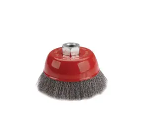 4 In. Crimped Wire Cup Brush - Warrior
