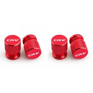 Waterproof Car Wheel Tire Valve Caps, Tyre Stem Covers Compatible with Honda CRV, URV, City, Breeze, Inspire, Jade Models, Durable & Secure Design, Easy Installation