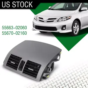 Center Dash A/C Outlet Air Vent Panel 55670-02160 For Toyota Corolla 2009-2013