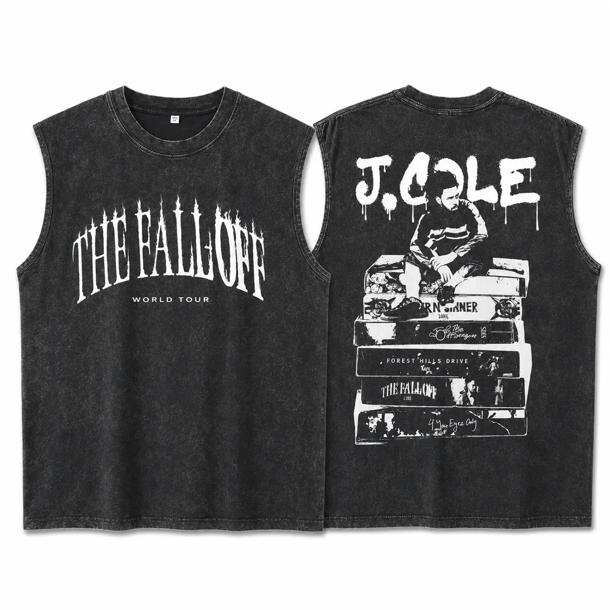 J Cole Tank Top Shirts, Dreamville Fan Shirt, The Fall Off Tour 2026 Vintage J Cole Graphic T-Shirt, The Fall Off Tour 2026, Graphic Tee, Streetwear Shirt, Concert Tour Merch, Gift for Fans, Vintage Music Tee