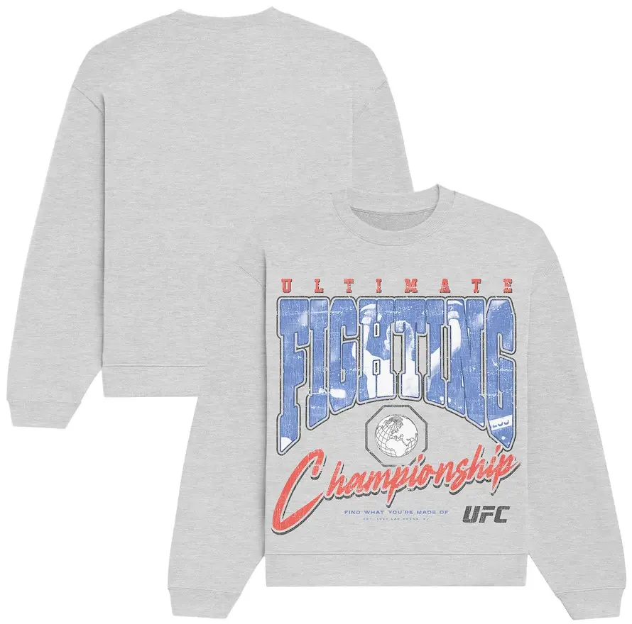 UFC Fighting  Sweatshirt UFC Event Shirt, Official Graphic Shirt for Fans