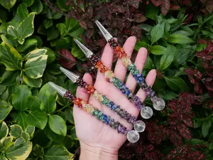 7 Chakra Crystal Wand