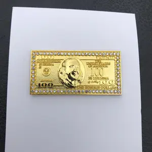 Gold Hundred Pin