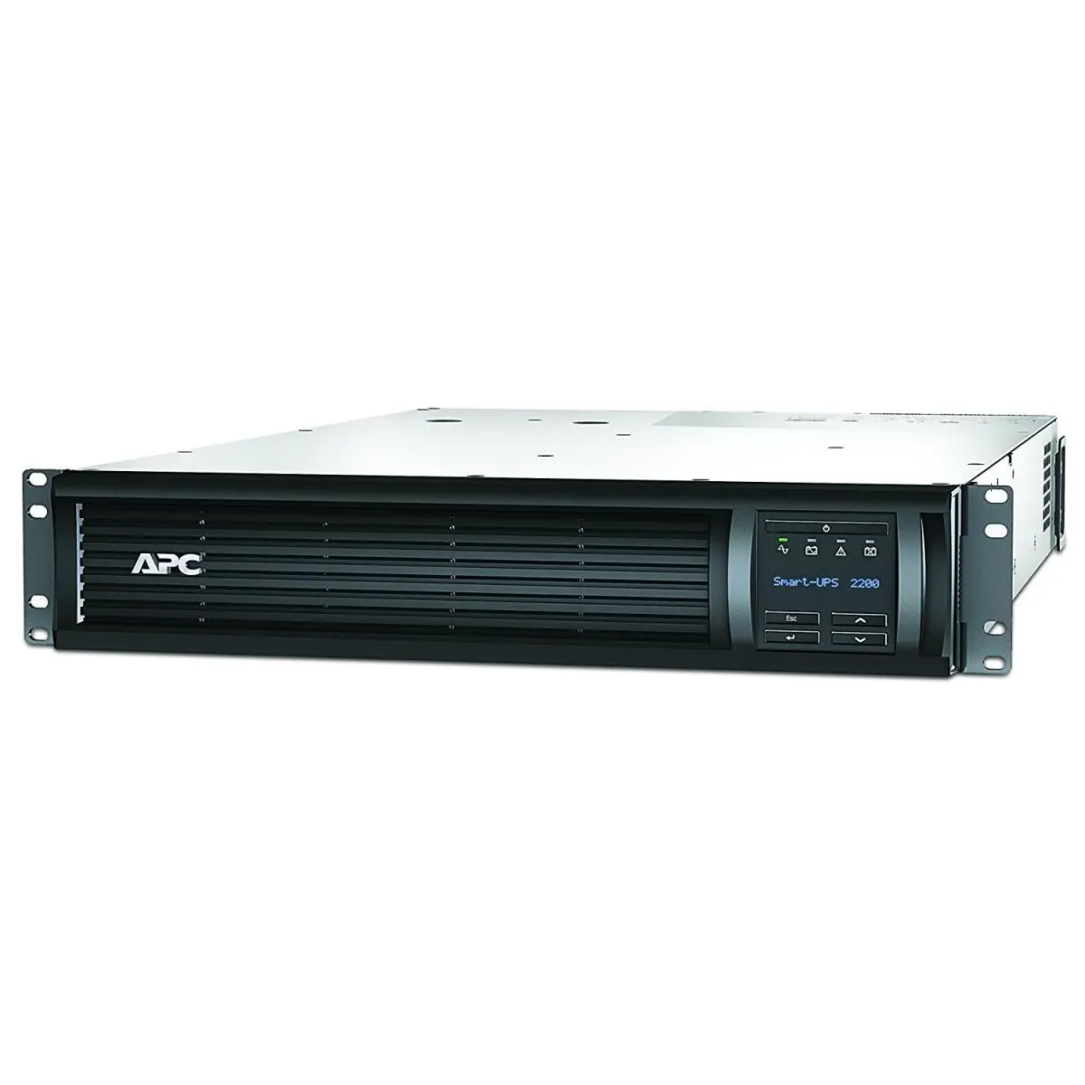 APC Schneider Electric Distributed IT Container UPS - 2200VA Rack Mount, 1980W Power Backup, Automatic Voltage Regulation for High and Low Voltages, Intuitive LCD Interface, Cloud Enabled SmartConnect Remote Monitoring App (for Motorhomes, Boats)