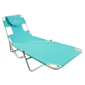 Ostrich The Original Chaise Lounge, Facedown Beach Pool Tanning Chair, Aqua Ostrich The Original Chaise Lounge, Facedown Beach Pool Tanning Chair, Aqua