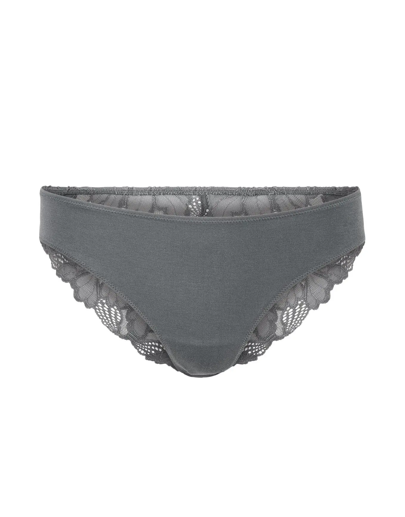 Teagan Bikini Dark Gray Plus Panty
