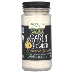 Frontier Co-op Organic Garlic Powder, 2.33 oz (66 g)