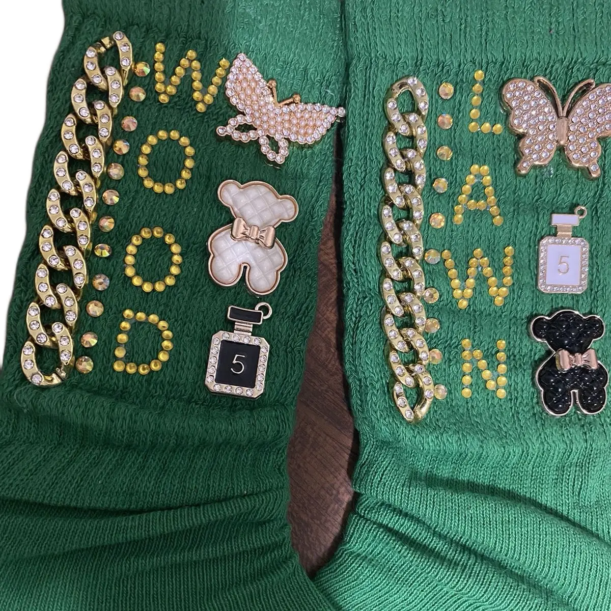 Women's Custom School Charm Slouch Socks for Comfort - Womenswear, Underwear