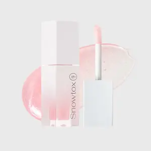 Snowox Crystal Volume Lip Plumper Daily Smooth - Korean Anti-Aging Serum with TBT-A1® Complex for Radiant Lips