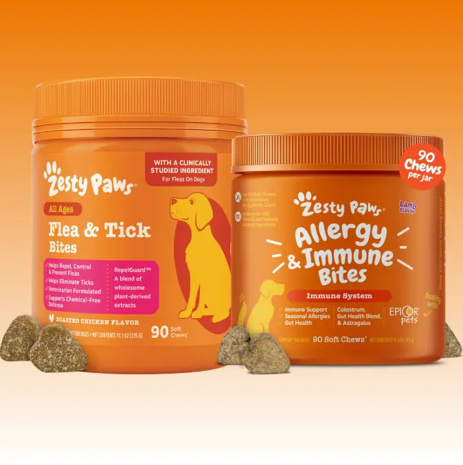 Allergy & Pest Defense Bundle - Allergy and Immune Bites + Flea And Tick Bites