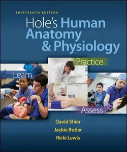 USED-Hole's Human Anatomy & Physiology, 13th Edition by David Shier (Hardcover)