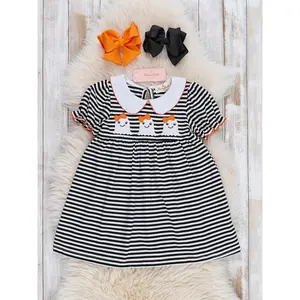 Spooky Treat Striped Dress