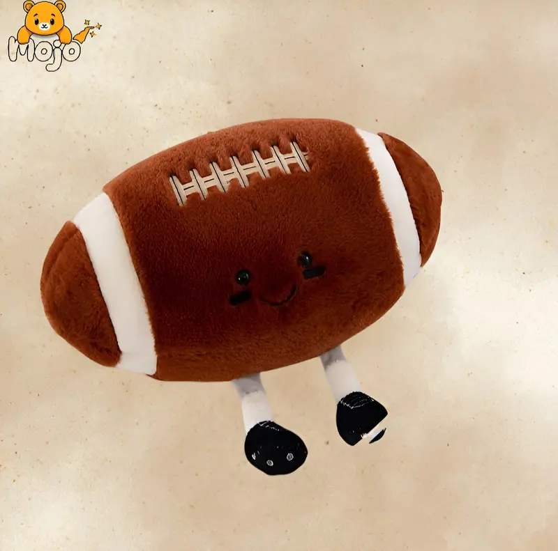 Soccer Doll Toys with feet, Creative Football-shaped Decorative Cushion, Plush Toy & Football Pillow Gift for Boys & Girls, Sports Ball Design Plush Toy, 1 Count Soft Football, Stuffed Plush toy for Boys and Girls, Football Warmies Soccer Doll Toys with feet, Creative Football-shaped Decorative Cushion, Plush Toy & Football Pillow Gift for Boys & Girls, Sports Ball Design Plush Toy, 1 Count Soft Football, Stuffed Plush toy for Boys and Girls, Football Warmies