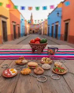 Antojitos Mexicanos Keychains
