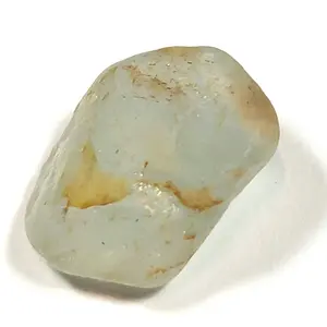 Mayhem Canyon Mineral Co. Raw Smooth Topaz Specimen - Pale Greenish-Blue Color - Approximately 0.625" - 4.13g - WYSIWYG - Gemstone for Collectors and Lapidaries