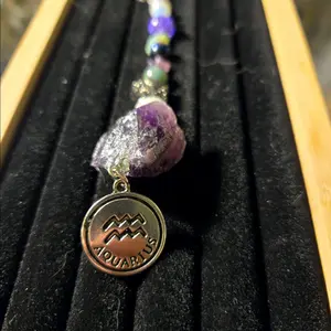 Aquarius trinket keychain