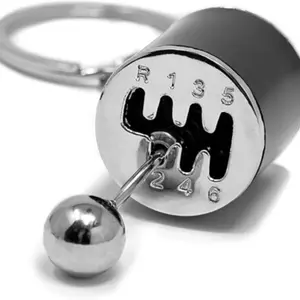 Manual Transmission Keychain, Realistic Gear Shift Keyring, Novelty Gift, Car Accessories, Stress Relief Toy Keychain, Keychain Parking Key