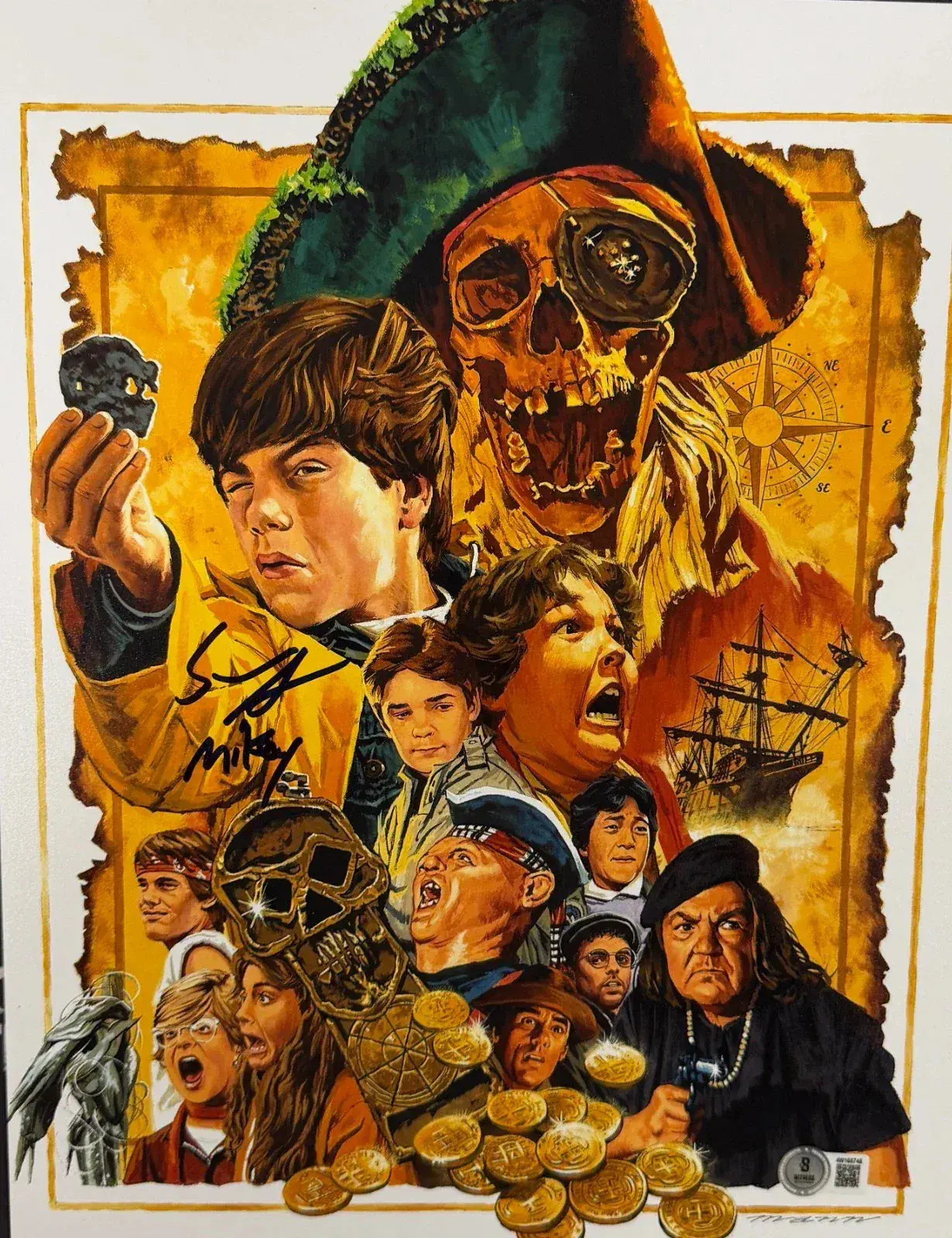 Sean Astin Authentic Autographed 11x14 Photo