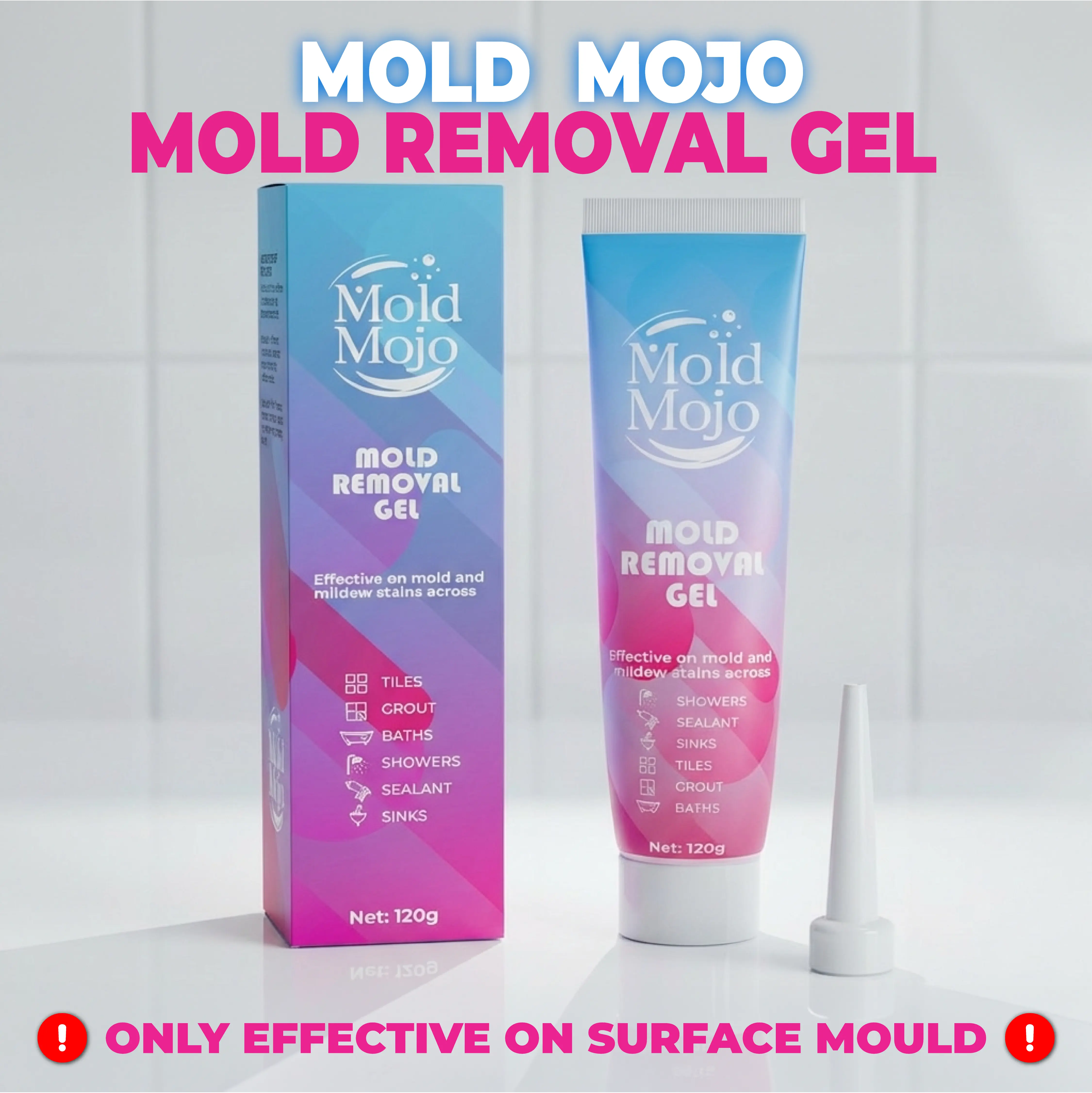 MoldMojo - Multi-Surface Mold Removal Gel MoldMojo - Multi-Surface Mold Removal Gel