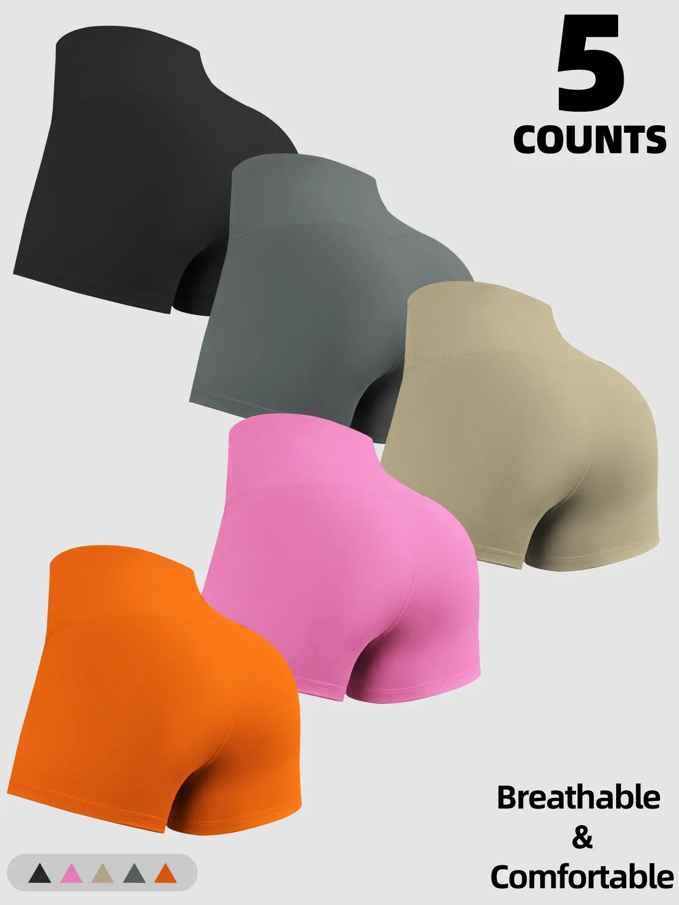 Black dark gray rice camel pink orange