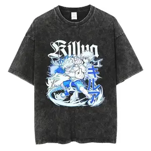 Killua Zoldyck Godspeed Mode Vintage Oversize Tee