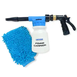 Foam Cannon with Hand Wash Mitt - Ideal for Cleaning with Wash Mitt - High-Quality Cleaning Set