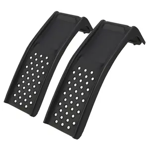 Heavy Duty Sturdy Steel Car Loading Ramps, 2 Pack – 4000 LBS Total Load Capacity – 8" Lift Height – Ideal for Oil Changes, Vehicle Maintenance, Car & Truck Repairs – Durable, Stable & Easy-to-Use Garage Service Ramps