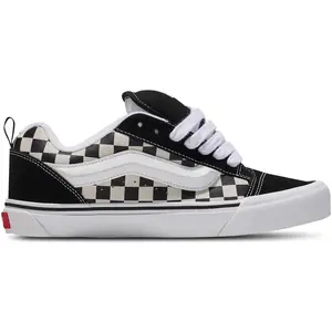 Vans Knu Skool Checkerboard Black White