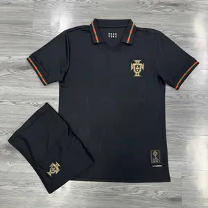 [Kids And Adult Full Set] Portugal National Soccer Team Style Jersey Shirt, Patriotic Football Jersey, All Over Print Unisex Soccer Jersey, Sports Fan Apparel Top, soccer jerseys, soccer, Retro Soccer Jersey, Home Soccer Jersey, Soccer Fan Jersey