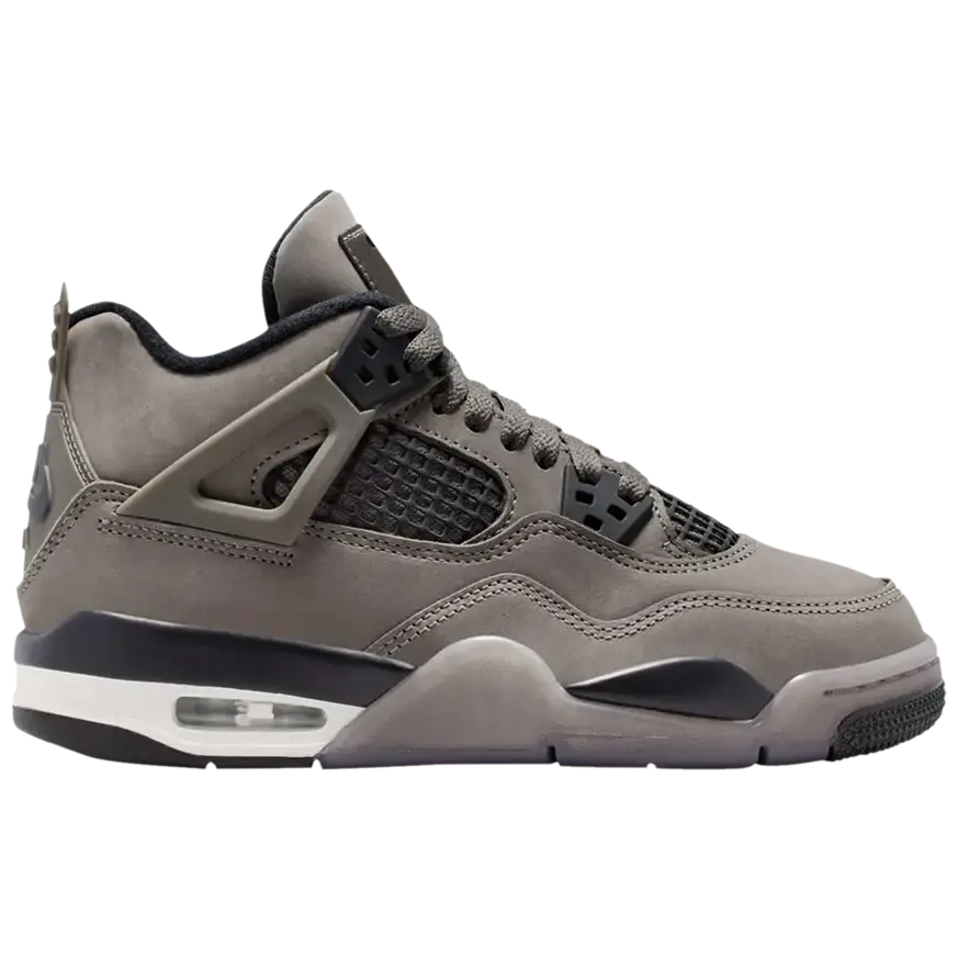 Air Jordan 4 Retro GS 'Cave Stone' Runner Closed fashion sneaker