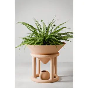 Odyssey Planter - Artistic Indoor Pot with Drainage Tower