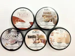 JERRBEAR'S "ALL NEW JANUARY" 1oz Dusting Powder Sampler Pack - 5 Scents for Body Care & Skin Repair Scented Cosmetic Fragrances Talc Free