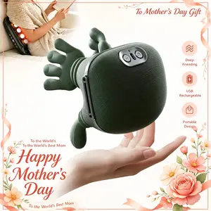 Master shoulder and neck massager, functional shoulder massager, USB charging, electric massager, deep tissue massage.Kneading massage pillow, made of high-quality soft fabric, compact massager, comfortable pad, USB charging massager, electric shoulder m