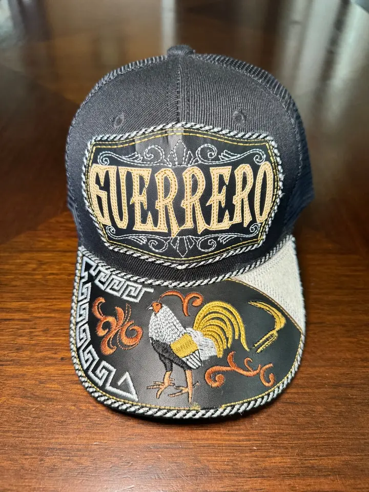 Gorra Vaquera Guerrero | Guerrero Western Trucker Cowboy Snapback Hat