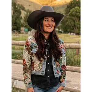 LADIES WESTERN DENIM JACKET- DNMPRT-2