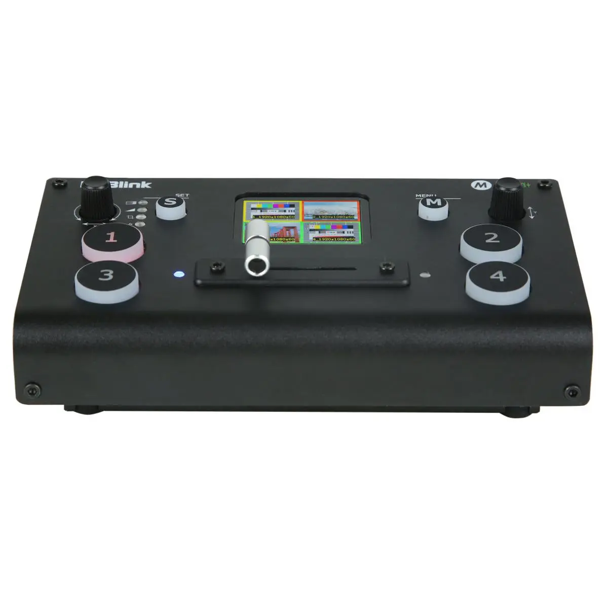RGBlink Mini+ 4-Channel HDMI Live Streaming Production Switcher, Compact USB Device with DSK, PTZ Control, Mount & Camera Accessories
