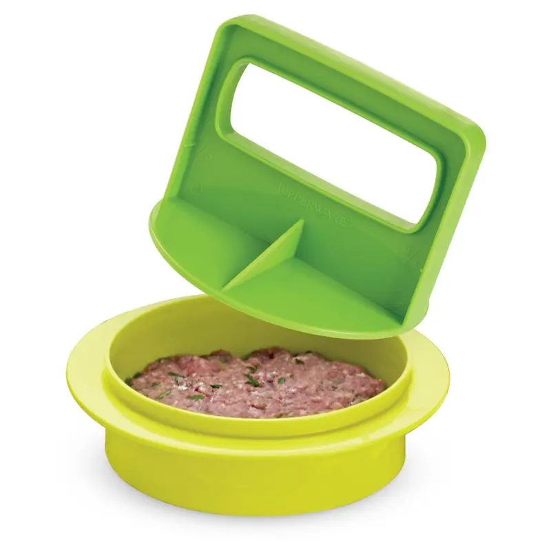Tupperware Burger Press - Non-Stick Patty Maker for Homemade Hamburgers, Quick Burger Prep Tool by Tupperware