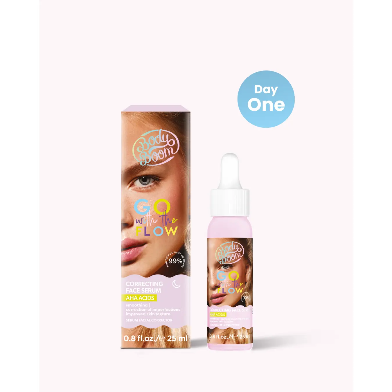 Correcting Face Serum - skin cycling day one